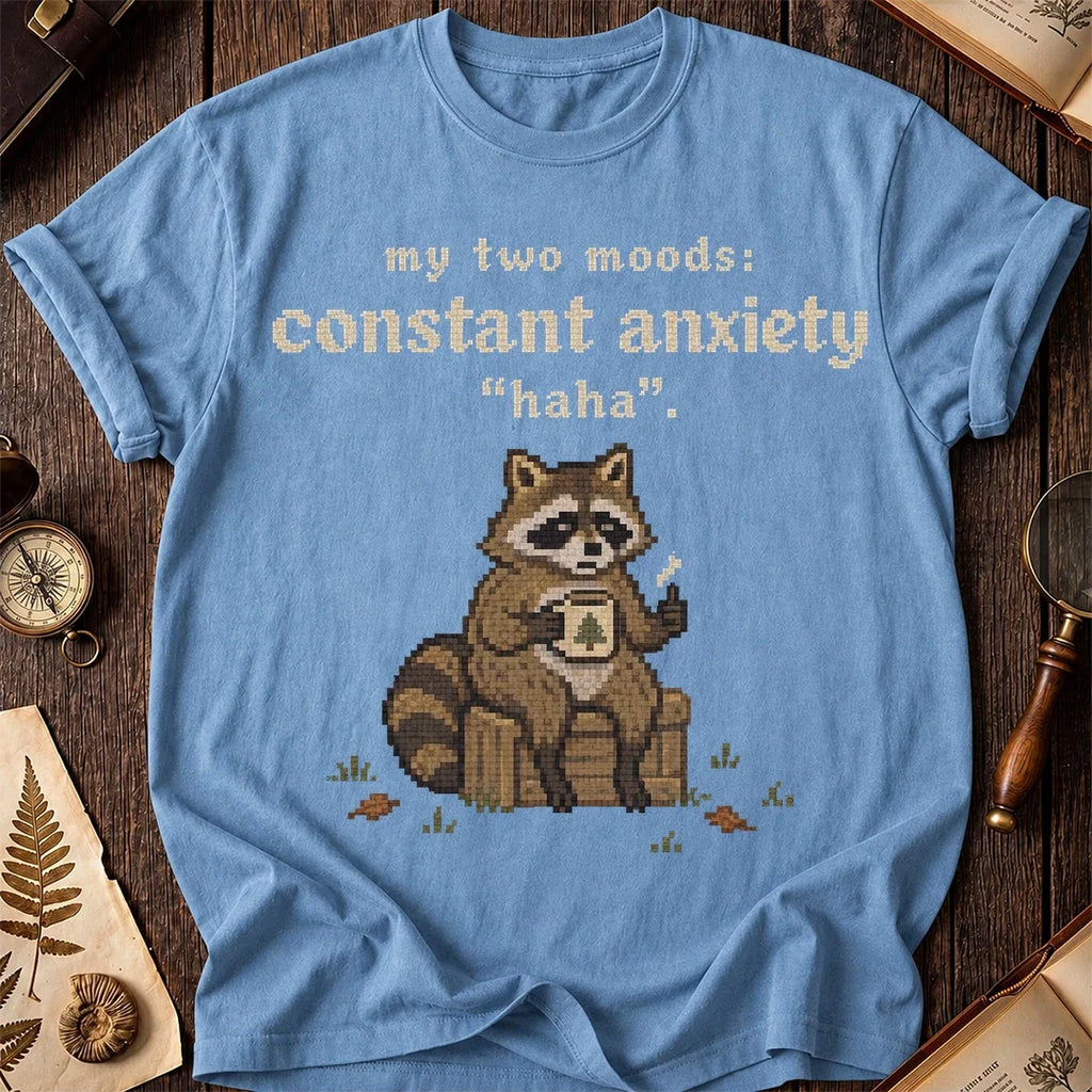 Anxious Raccoon T-Shirt product image 4