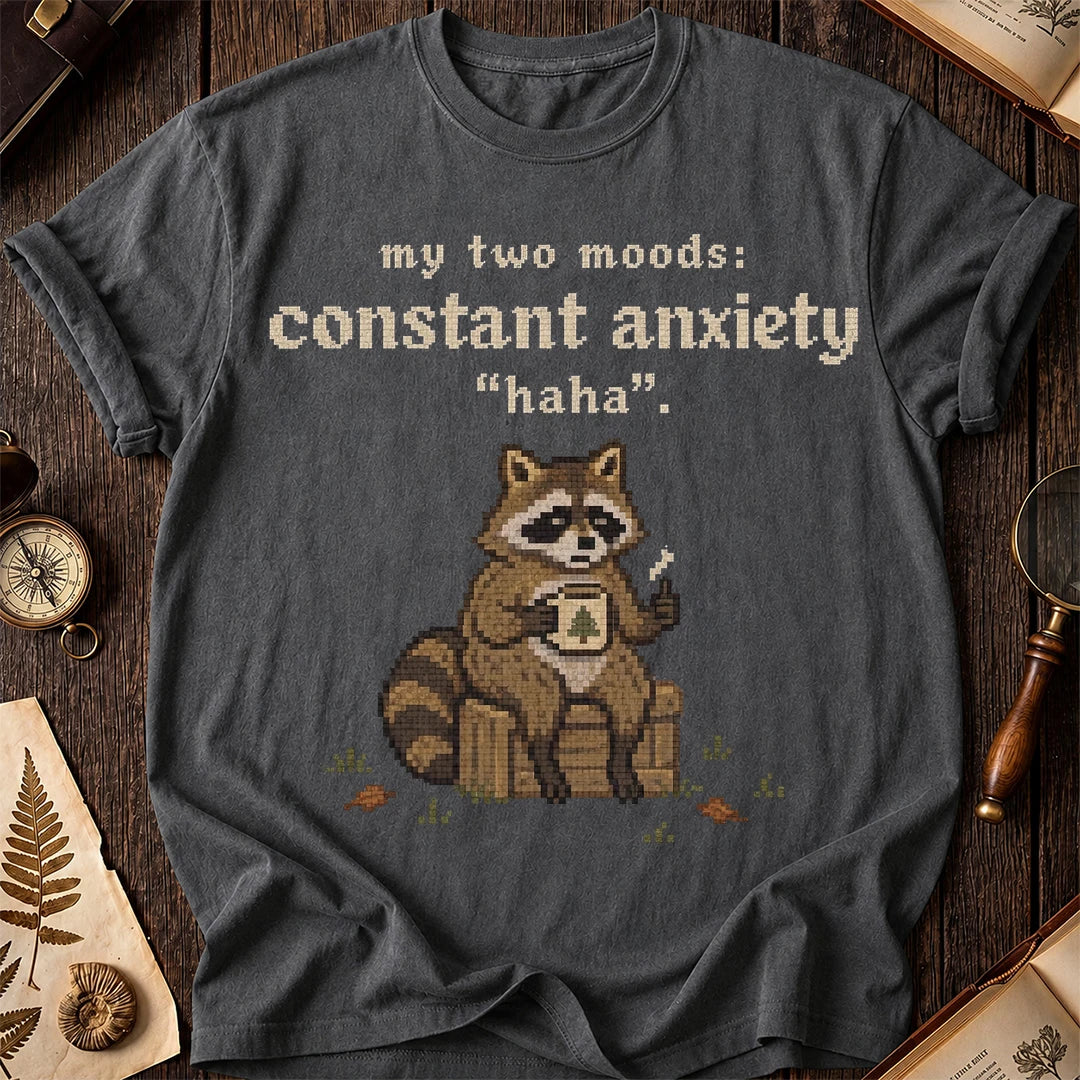 Anxious Raccoon T-Shirt product image 6