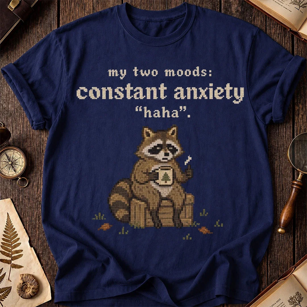 Anxious Raccoon T-Shirt product image 7