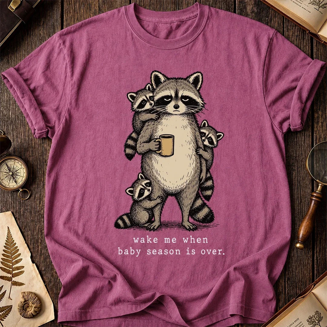 Baby Season Raccoon T-Shirt product image 3