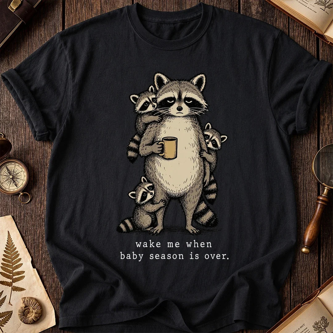 Baby Season Raccoon T-Shirt product image 2