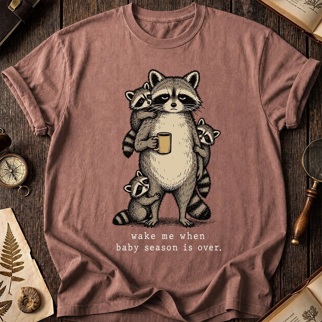 Baby Season Raccoon T-Shirt product image 8