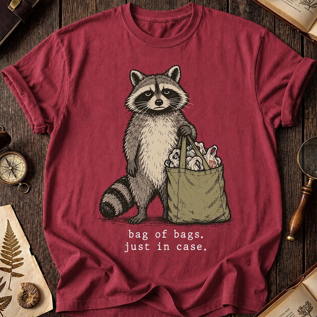 Bag Case Raccoon T-Shirt