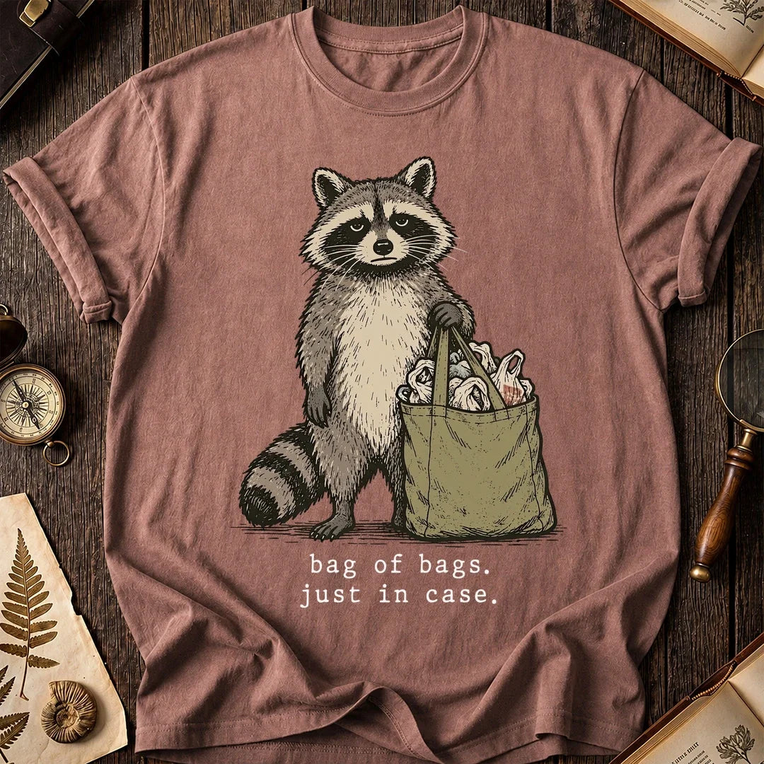 Bag Case Raccoon T-Shirt