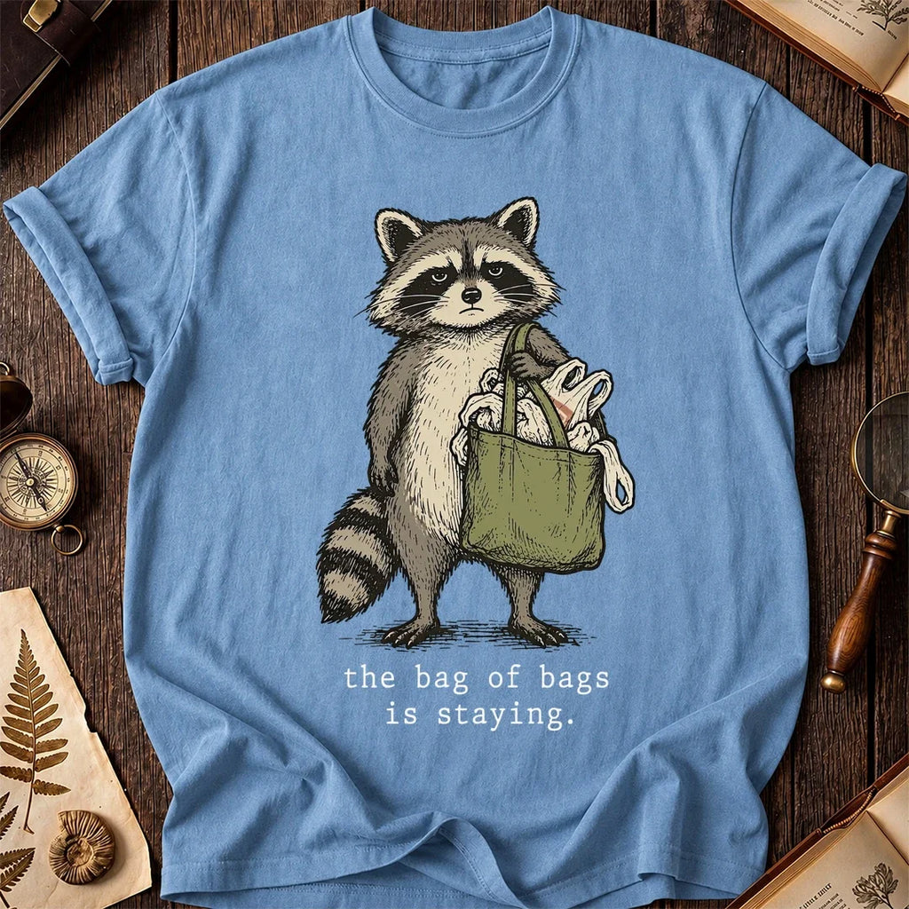 Bag of Bags Raccoon T-Shirt