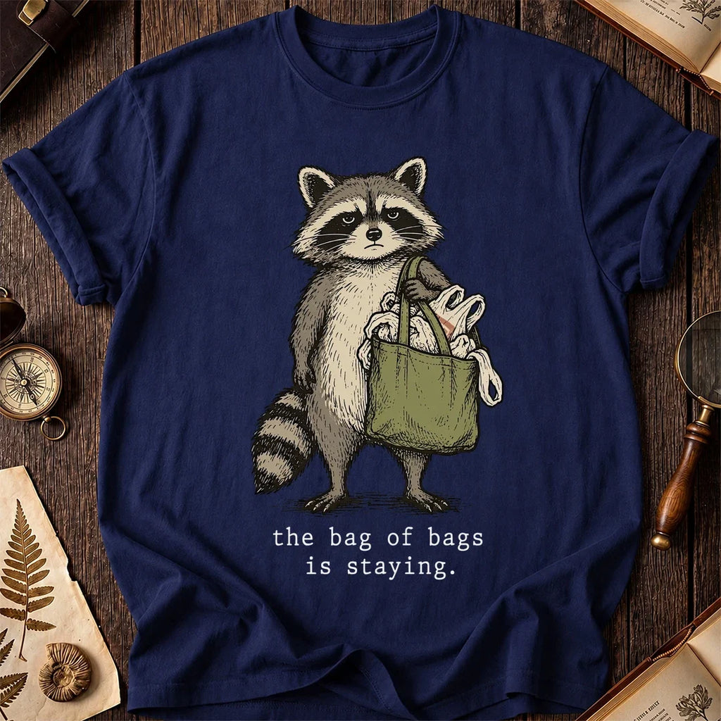 Bag of Bags Raccoon T-Shirt