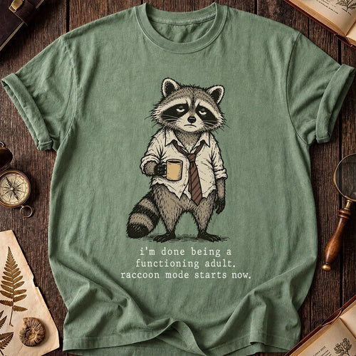Barely Adult Raccoon T-Shirt product image 1