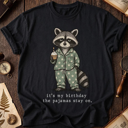 Bday PJs Raccoon T-Shirt product image 2