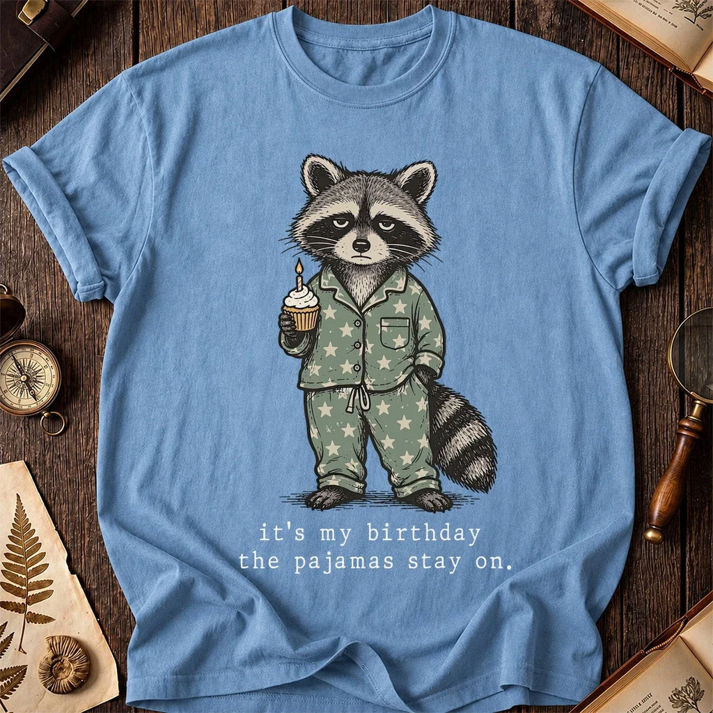 Bday PJs Raccoon T-Shirt product image 4