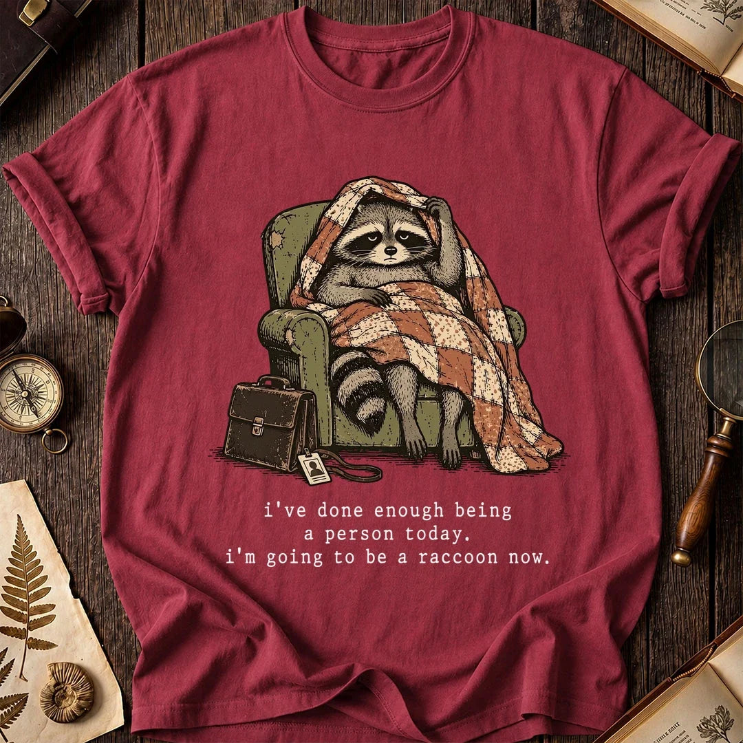 Become Raccoon T-Shirt product image 5