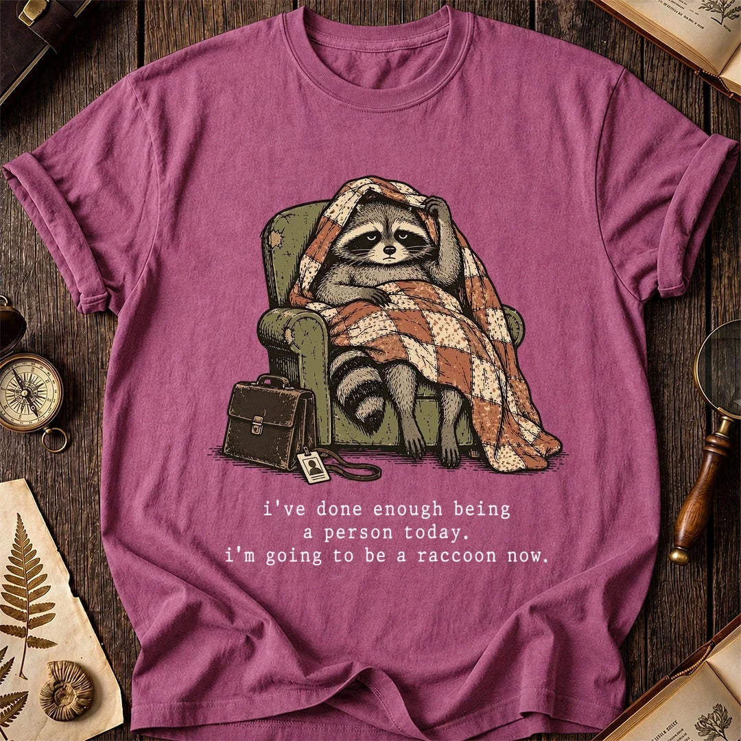 Become Raccoon T-Shirt product image 3