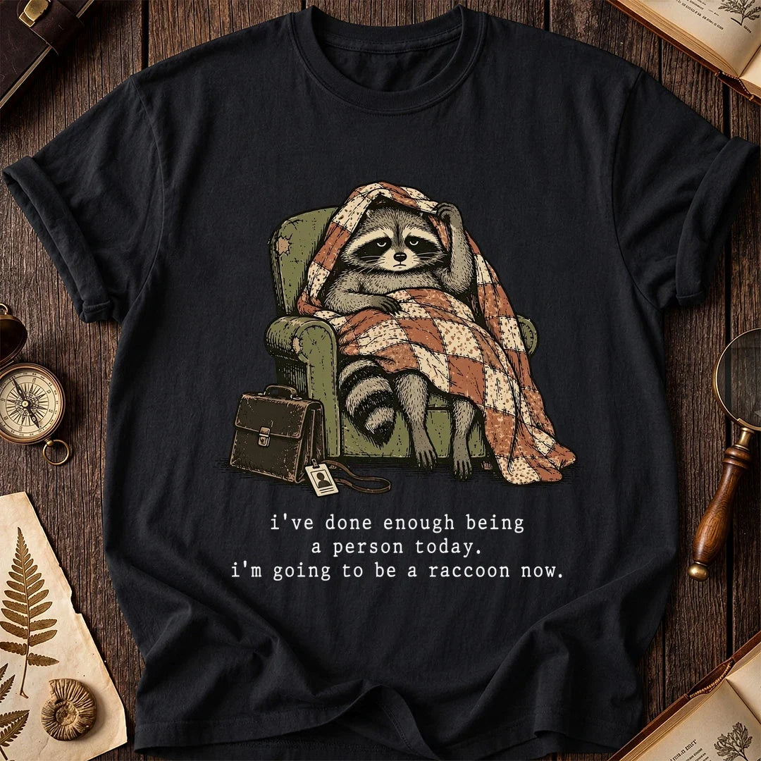 Become Raccoon T-Shirt product image 2