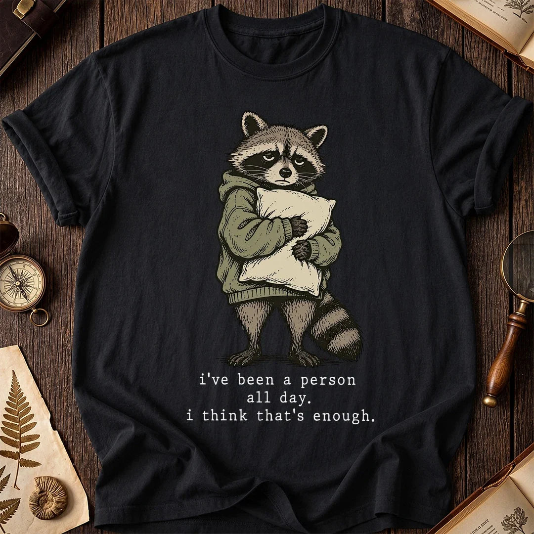 Burnt Out Raccoon T-Shirt product image 2