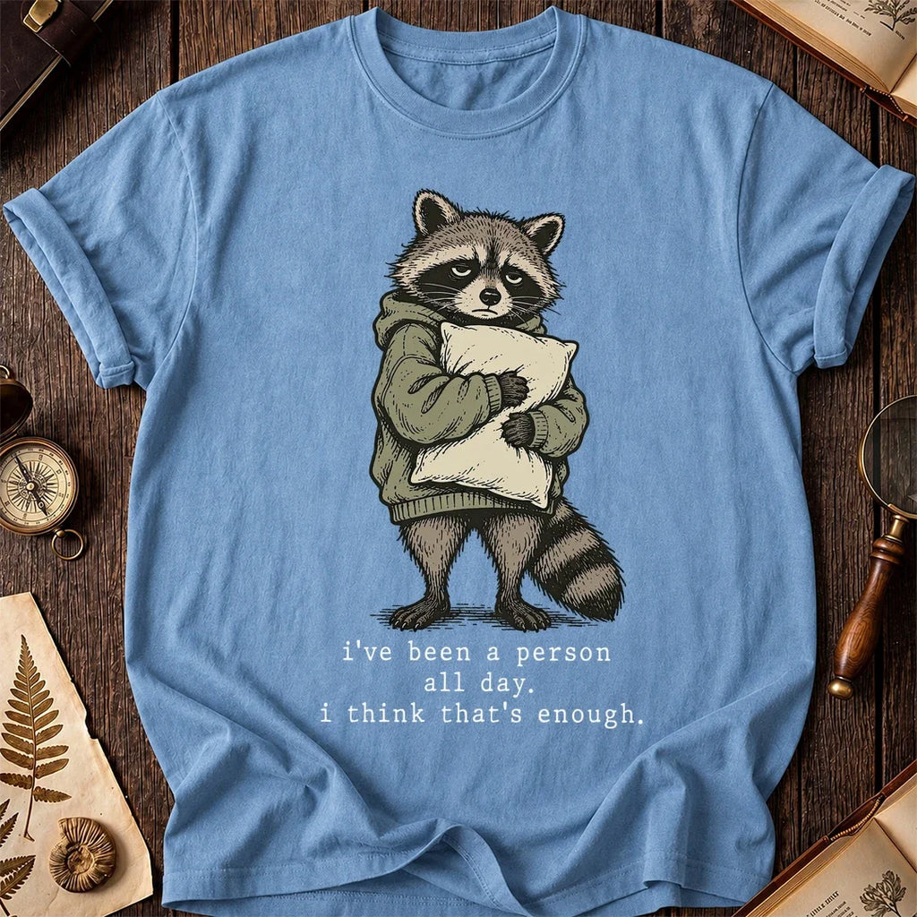 Burnt Out Raccoon T-Shirt product image 4
