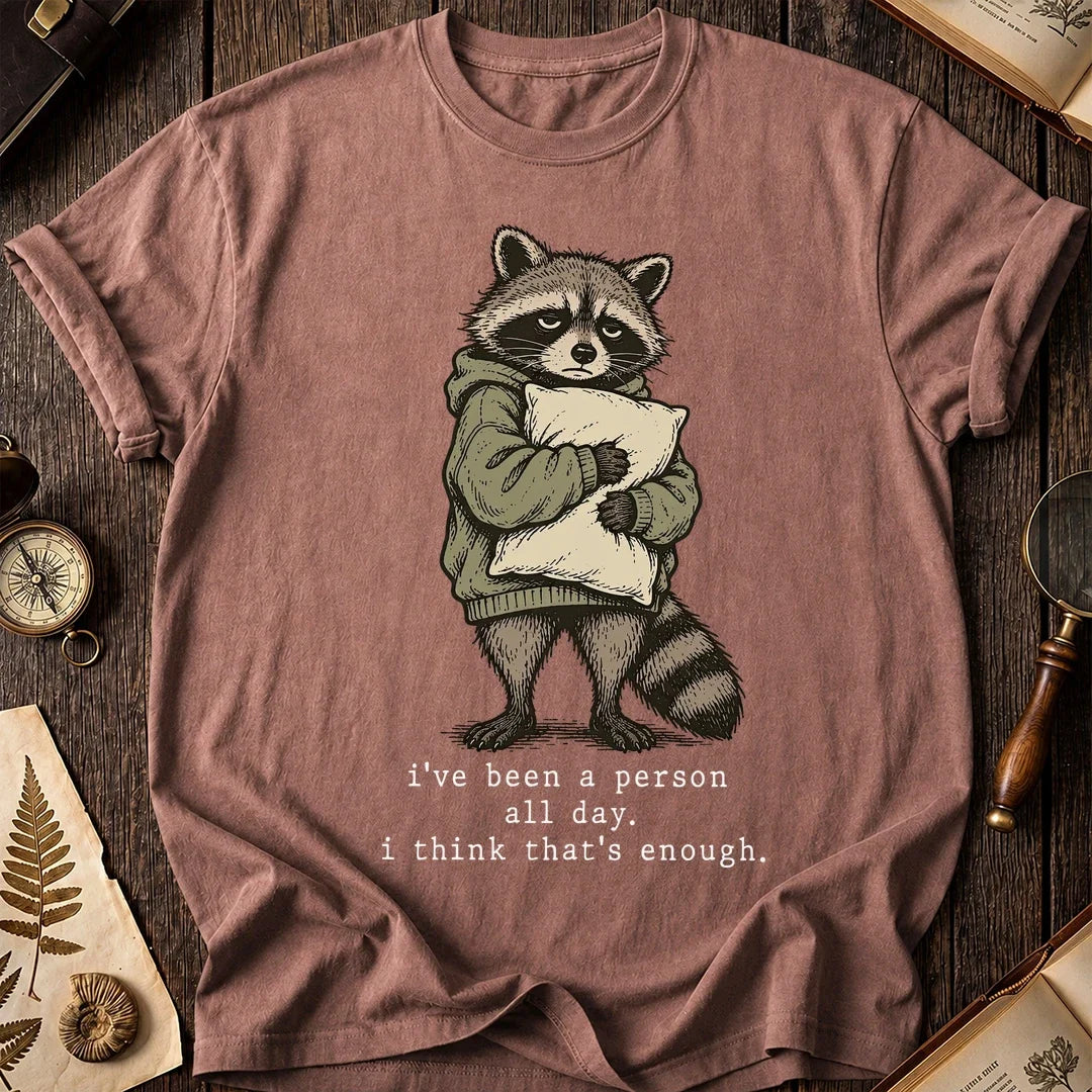 Burnt Out Raccoon T-Shirt product image 8