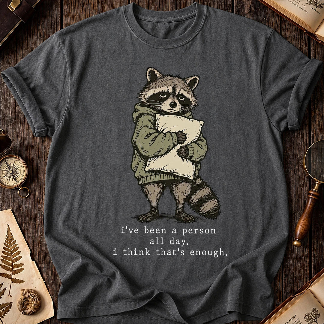 Burnt Out Raccoon T-Shirt product image 6