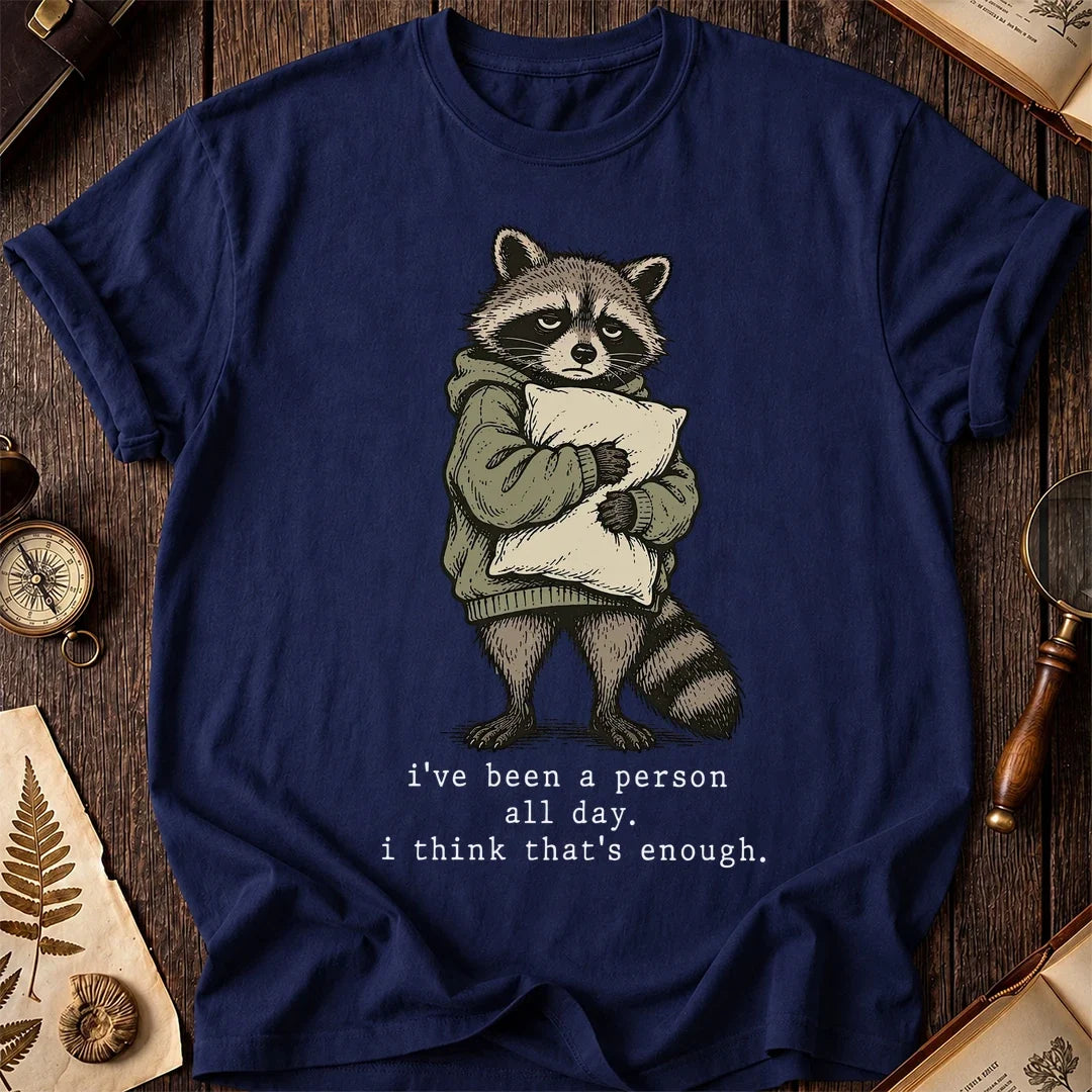Burnt Out Raccoon T-Shirt product image 7