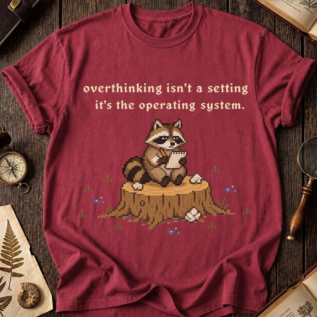 Busy Brain Raccoon T-Shirt product image 5