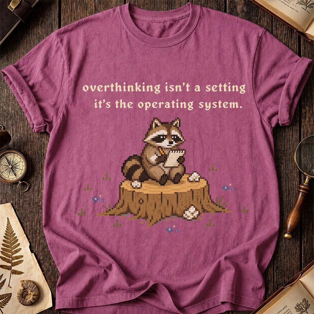 Busy Brain Raccoon T-Shirt product image 3