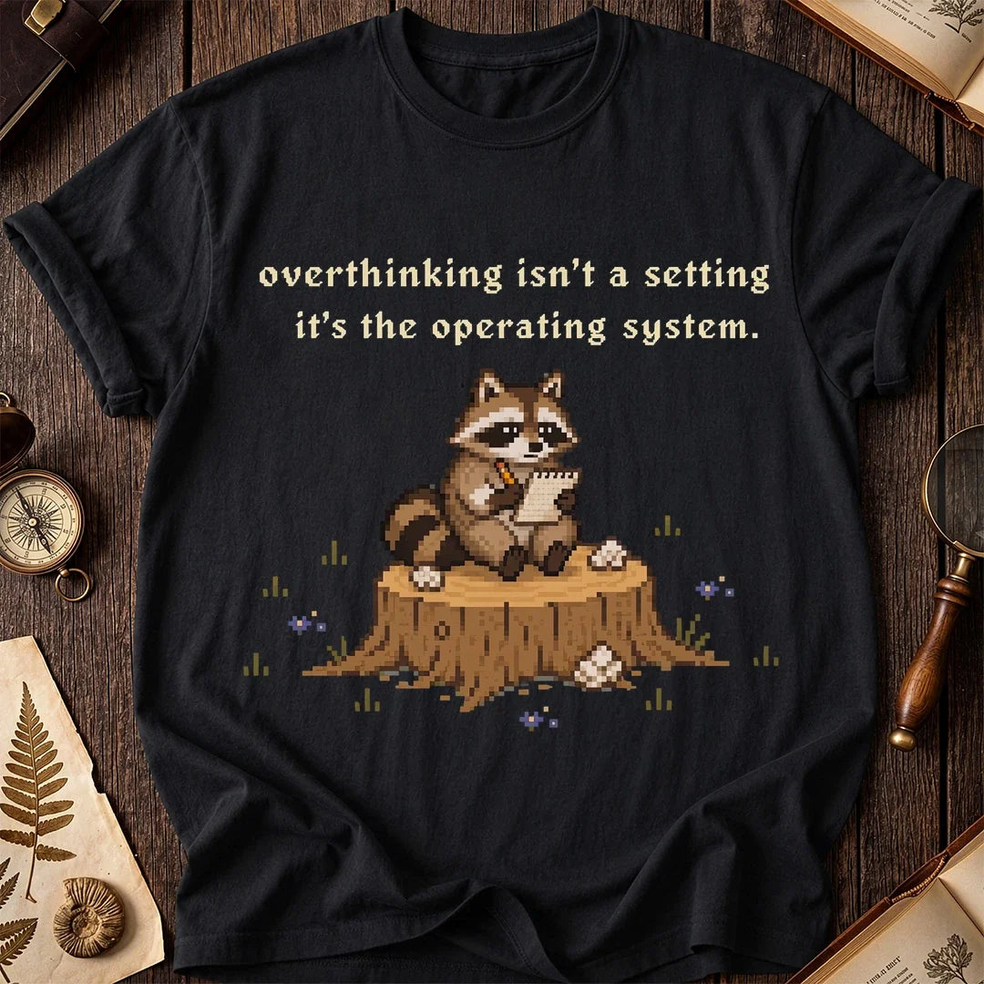 Busy Brain Raccoon T-Shirt product image 2