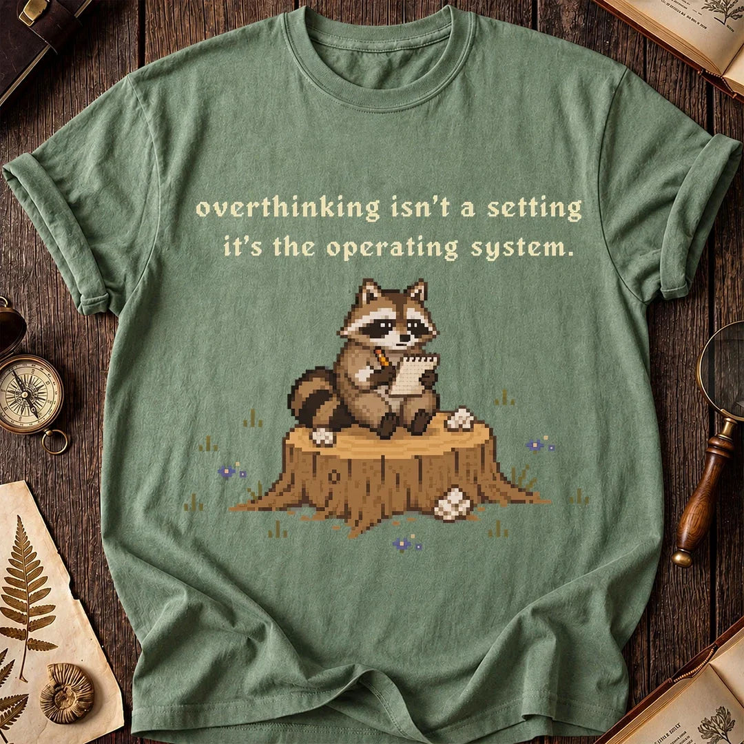 Busy Brain Raccoon T-Shirt product image 1