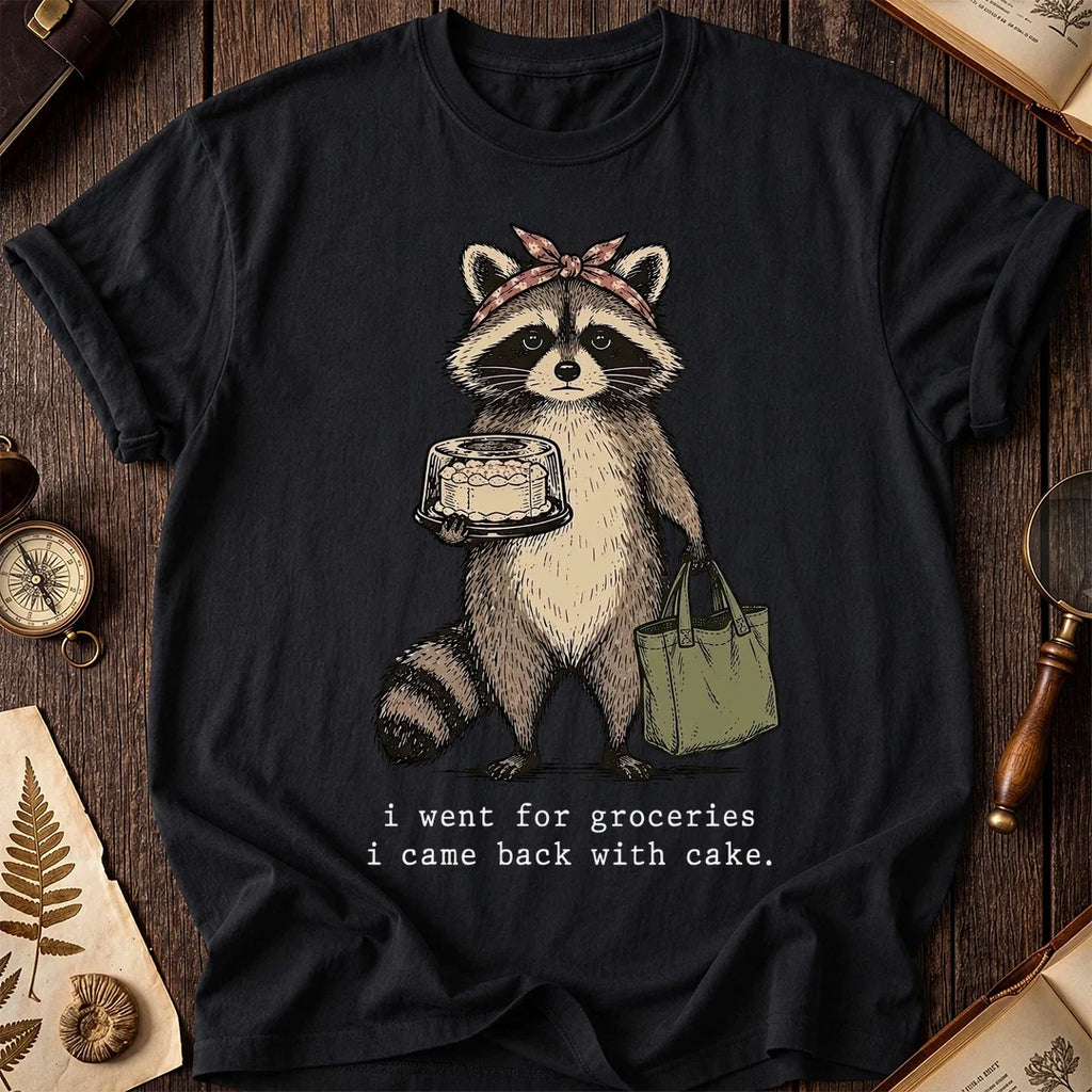 Cake Shop Raccoon T-Shirt product image 2