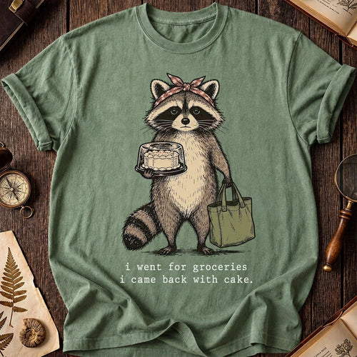 Cake Shop Raccoon T-Shirt product image 1