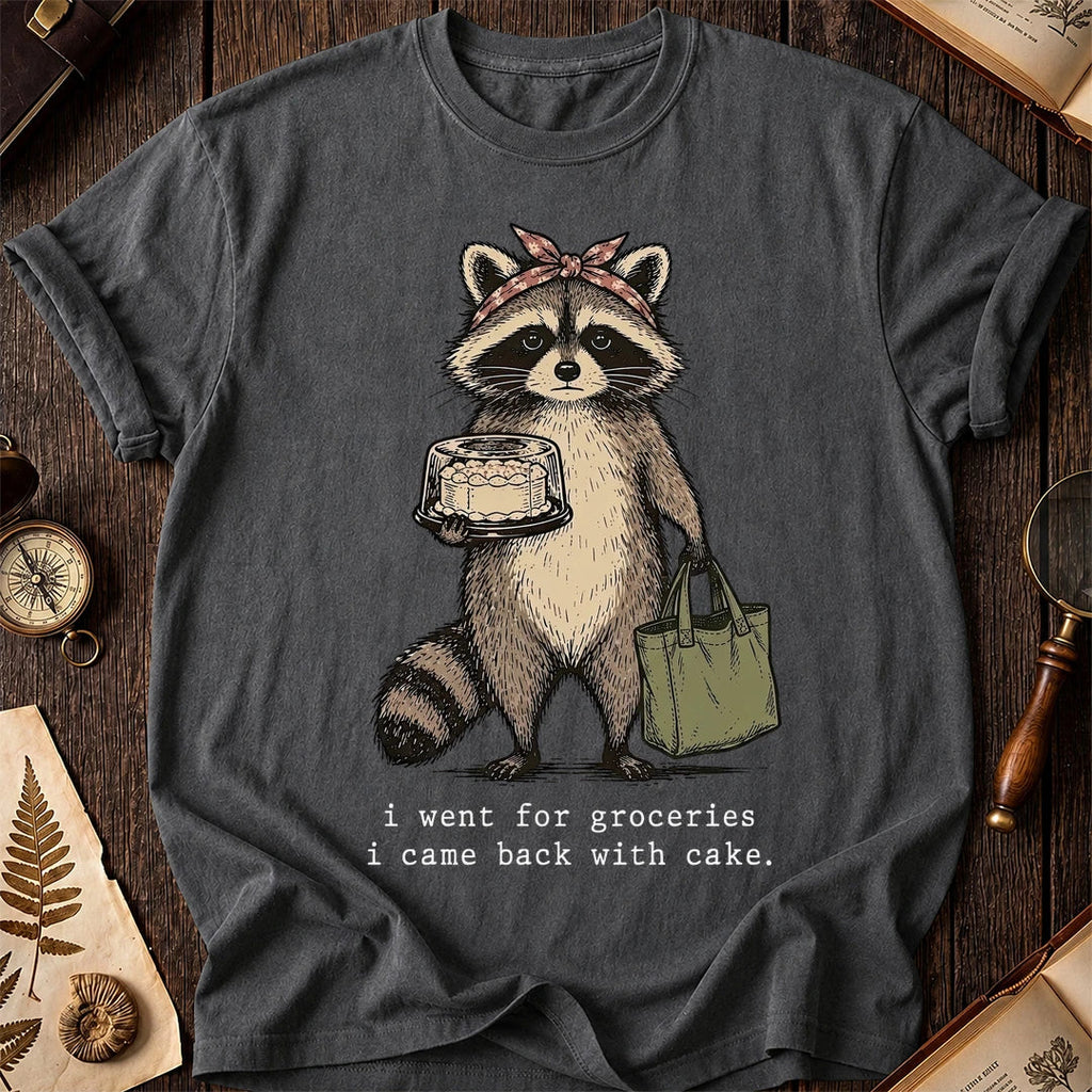 Cake Shop Raccoon T-Shirt product image 6