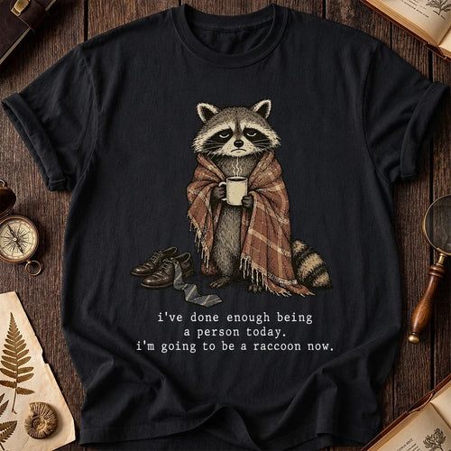 Comfort Mode Raccoon T-Shirt product image 2