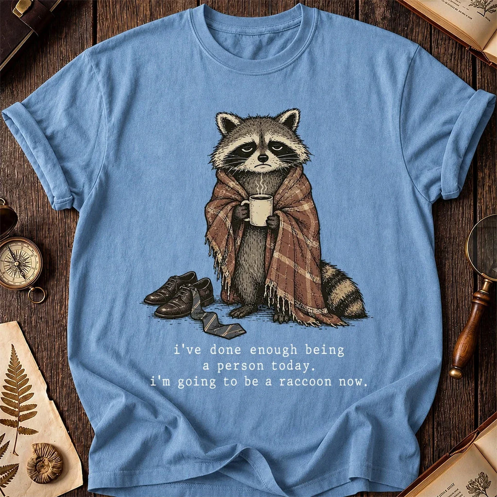 Comfort Mode Raccoon T-Shirt product image 4