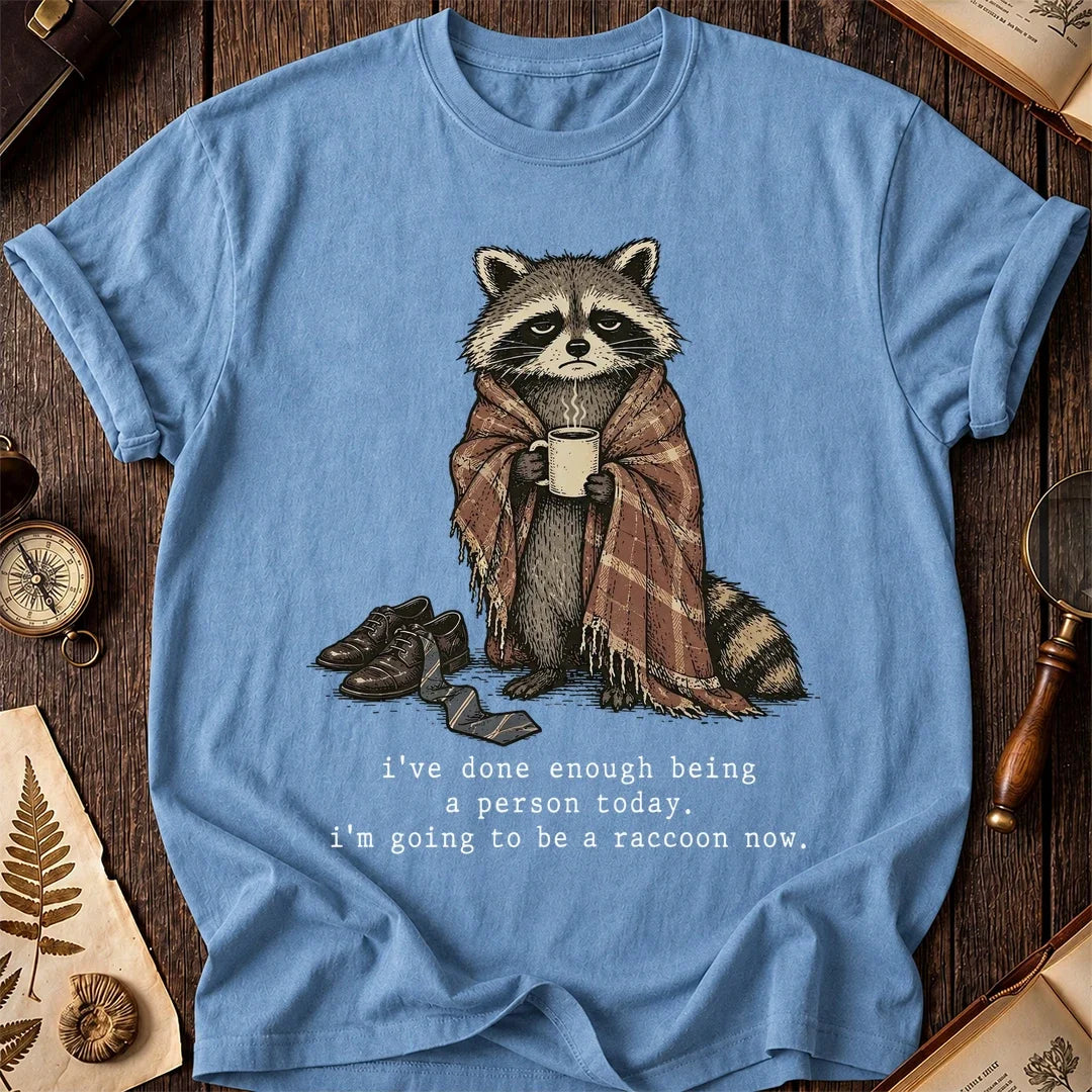 Comfort Mode Raccoon T-Shirt product image 4