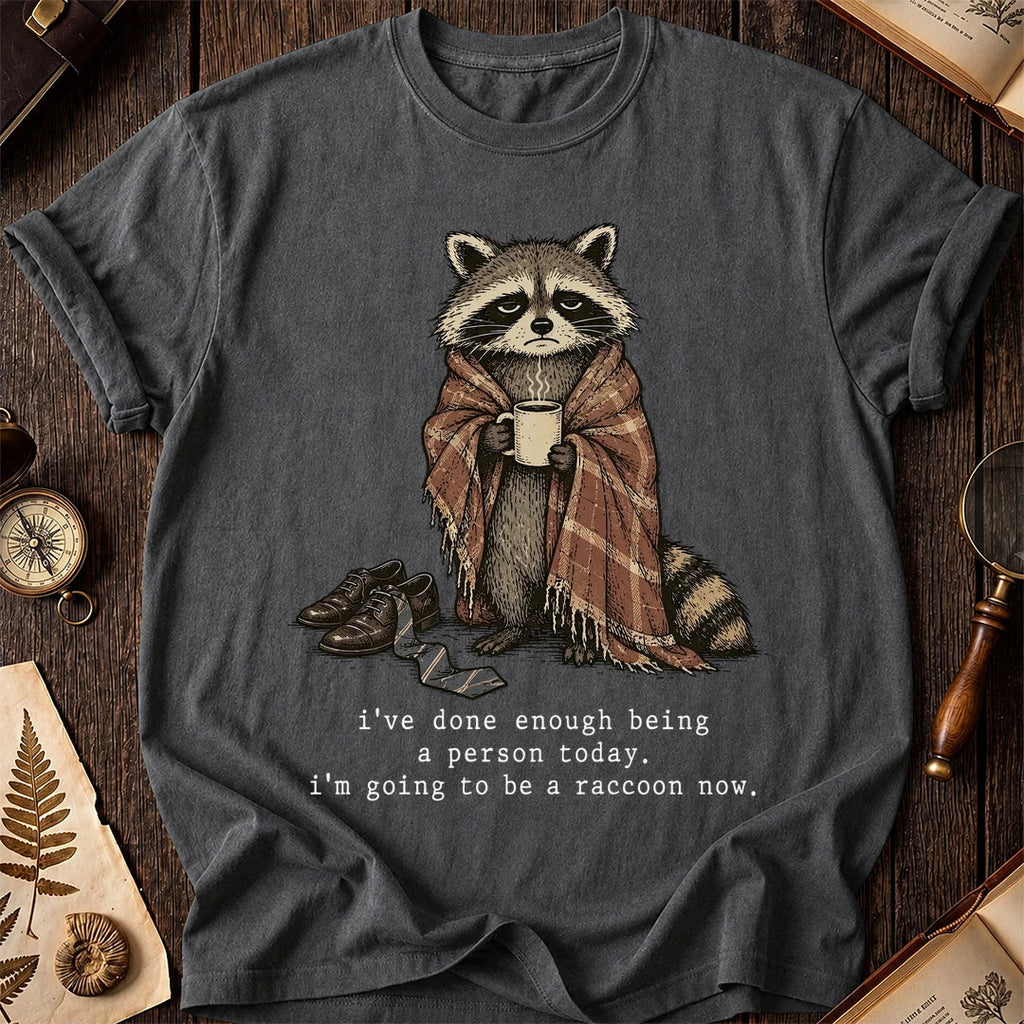Comfort Mode Raccoon T-Shirt product image 6