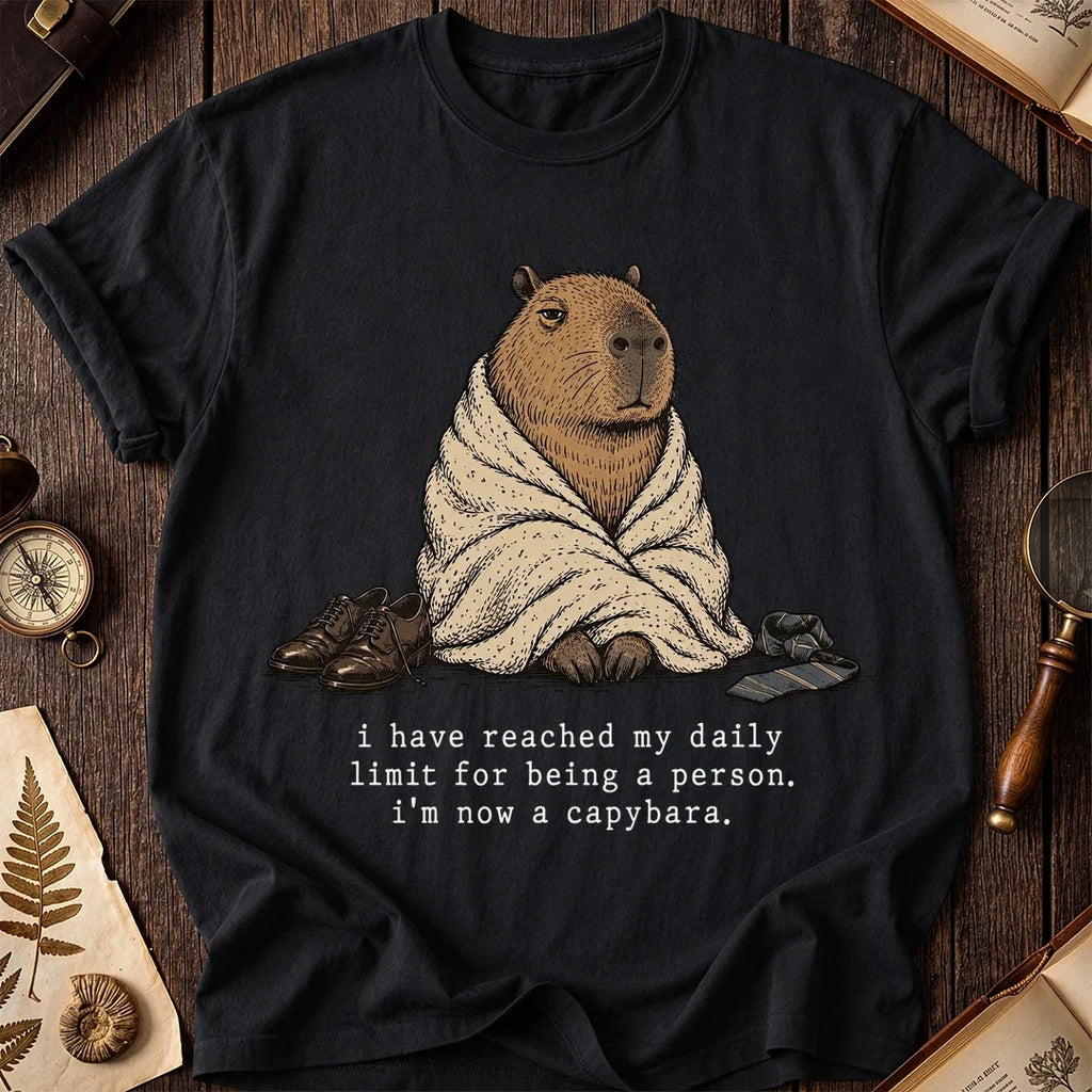 Cozy Capybara T-Shirt product image 2