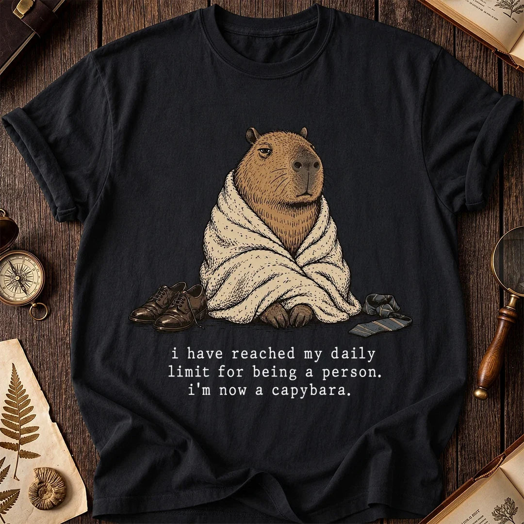 Cozy Capybara T-Shirt product image 2