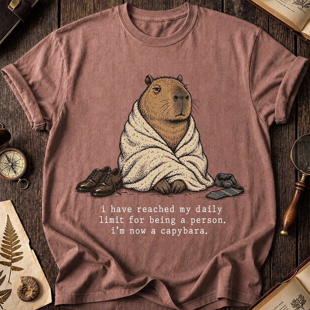 Cozy Capybara T-Shirt product image 8