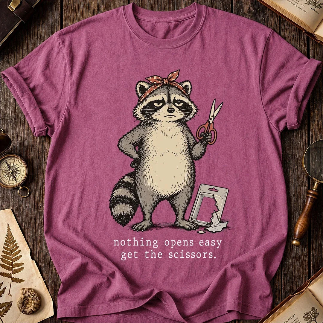 Cut It Open Raccoon T-Shirt product image 3