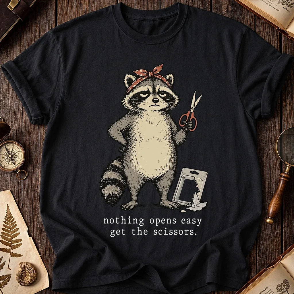 Cut It Open Raccoon T-Shirt product image 2