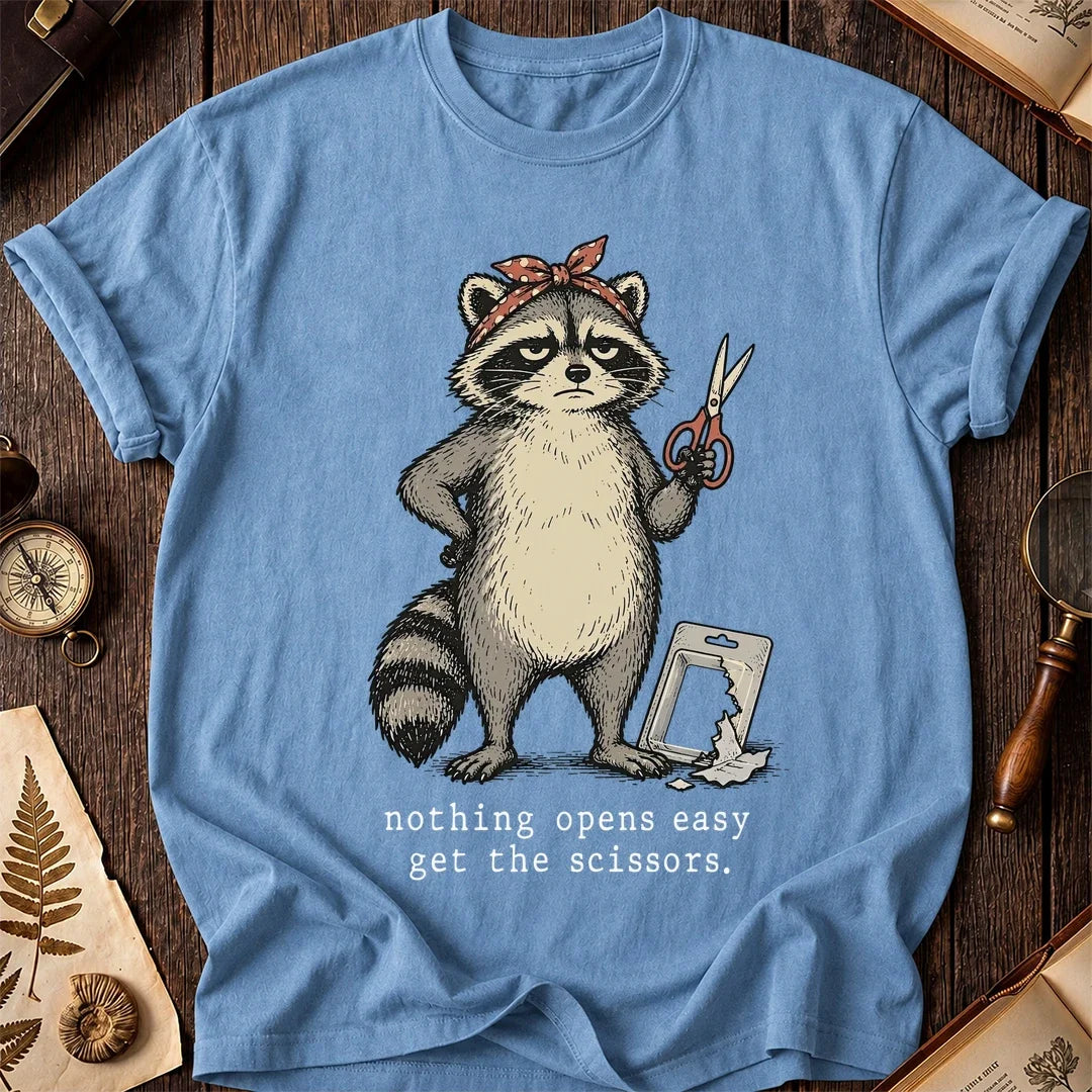 Cut It Open Raccoon T-Shirt product image 4