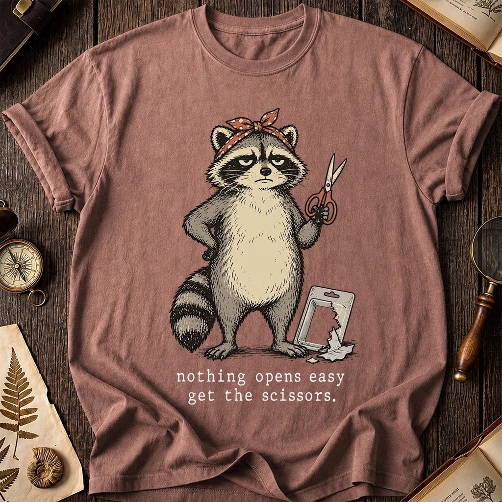 Cut It Open Raccoon T-Shirt product image 8