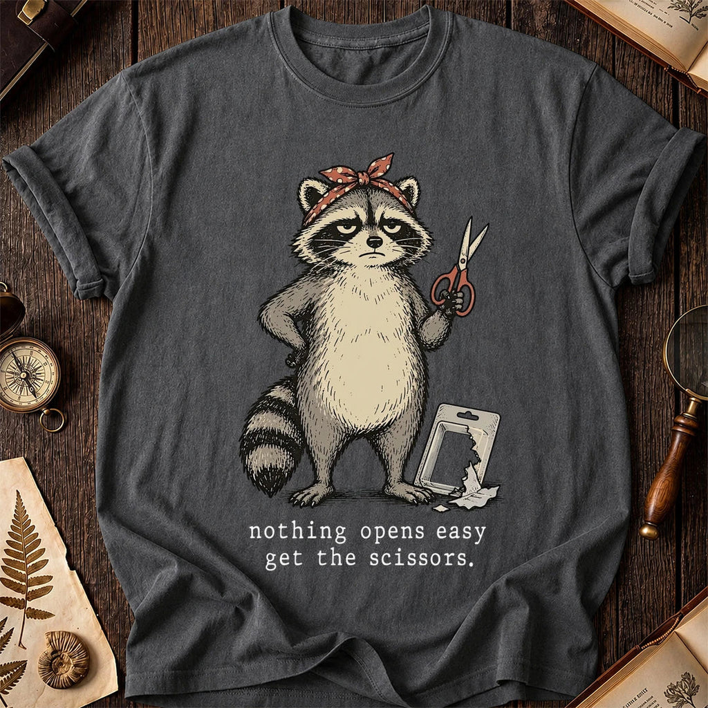 Cut It Open Raccoon T-Shirt product image 6