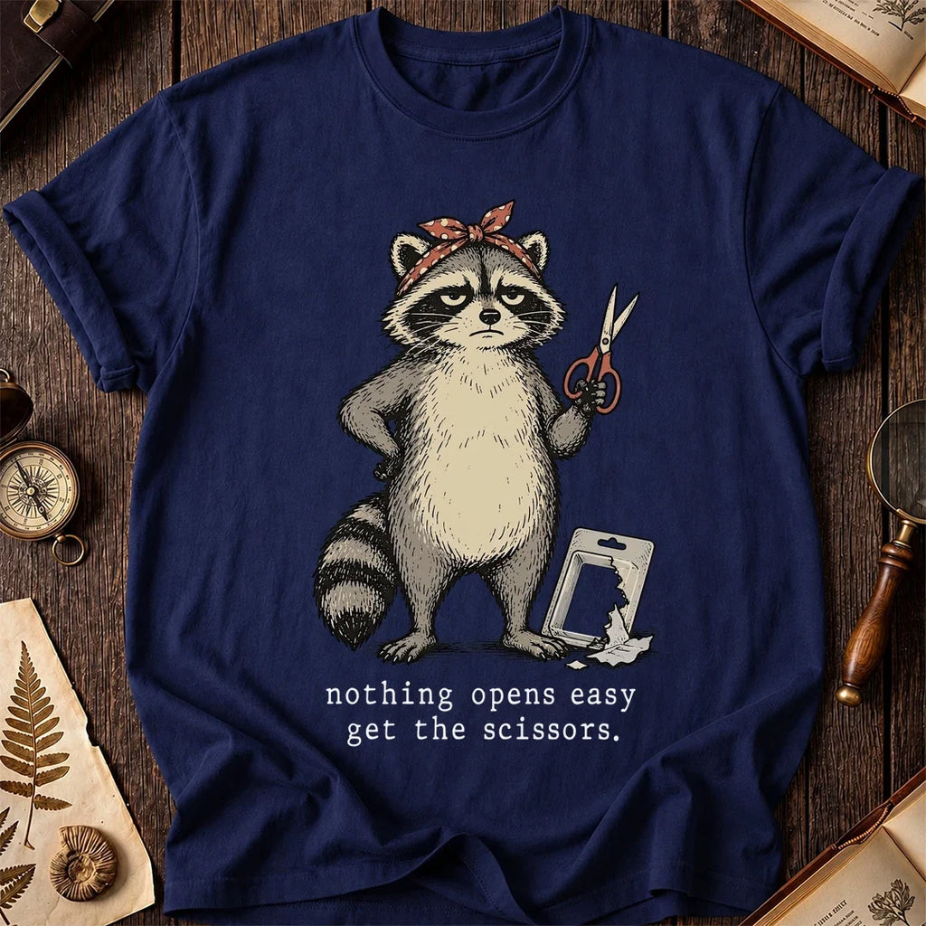 Cut It Open Raccoon T-Shirt product image 7