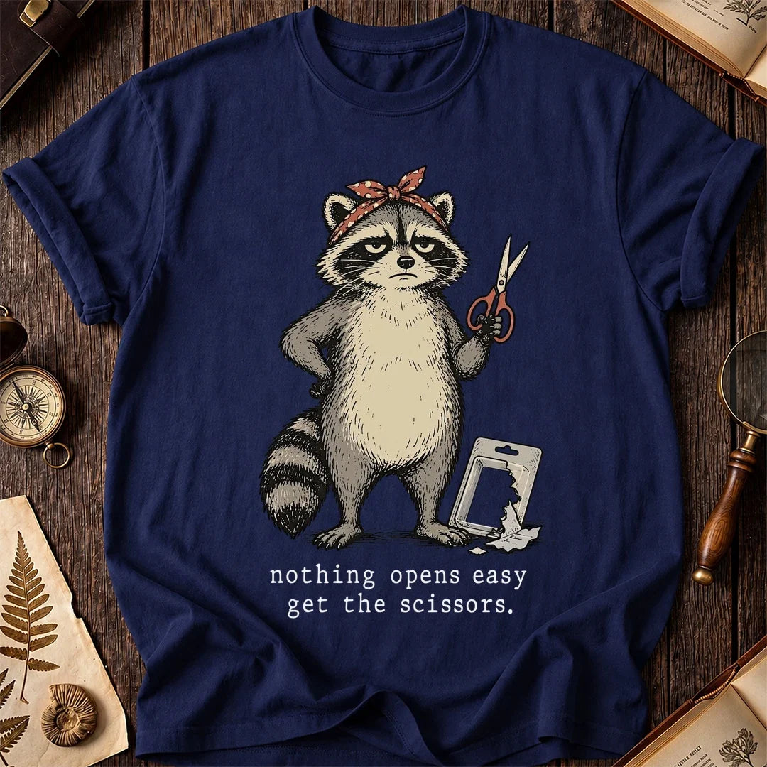 Cut It Open Raccoon T-Shirt product image 7