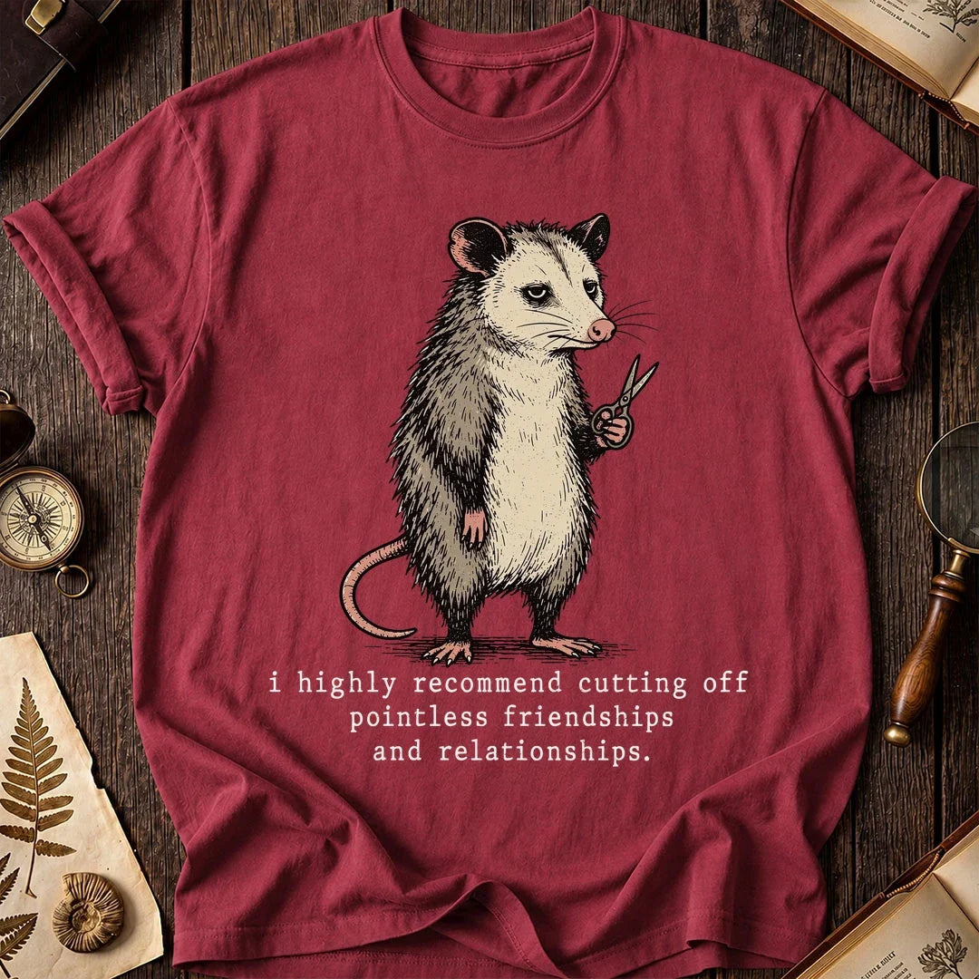 Cut Ties Possum T-Shirt product image 5