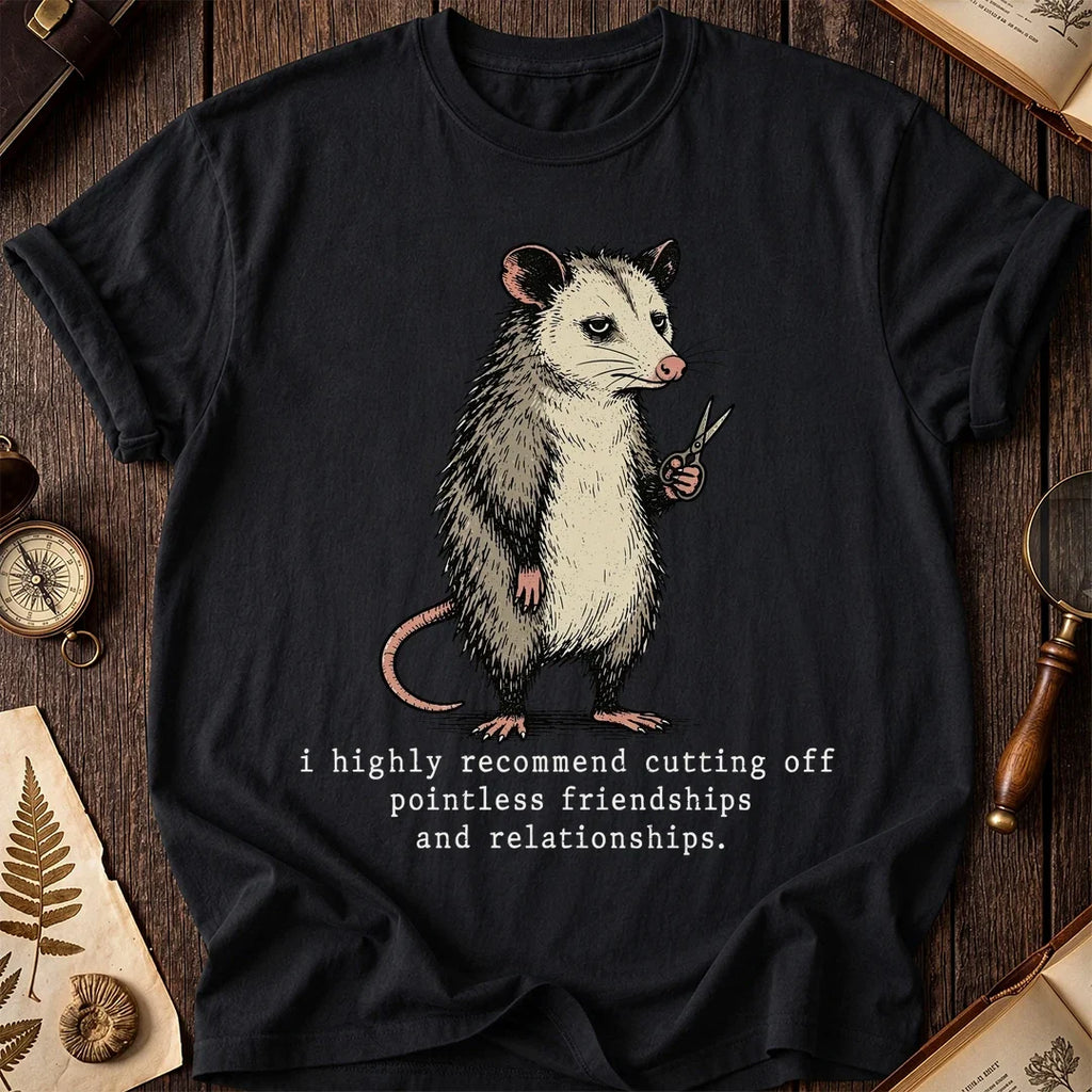 Cut Ties Possum T-Shirt product image 2