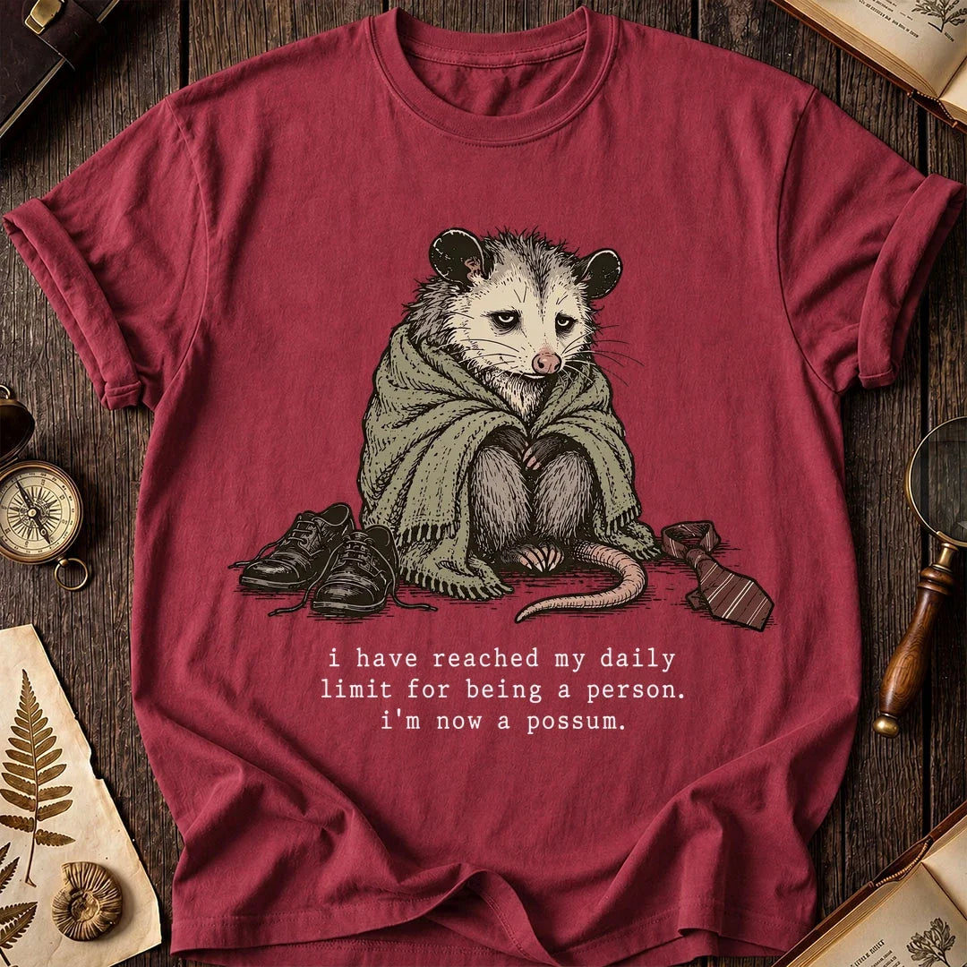 Daily Limit Possum T-Shirt product image 5