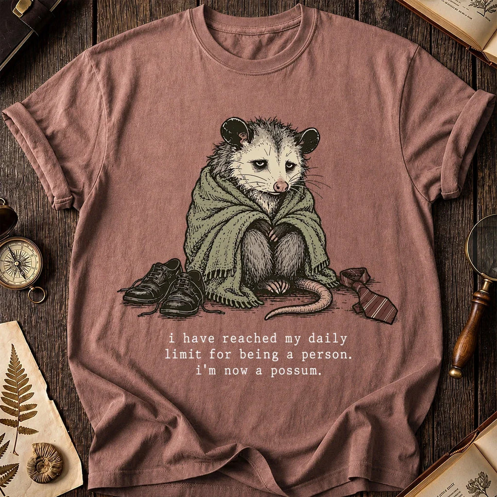 Daily Limit Possum T-Shirt product image 8