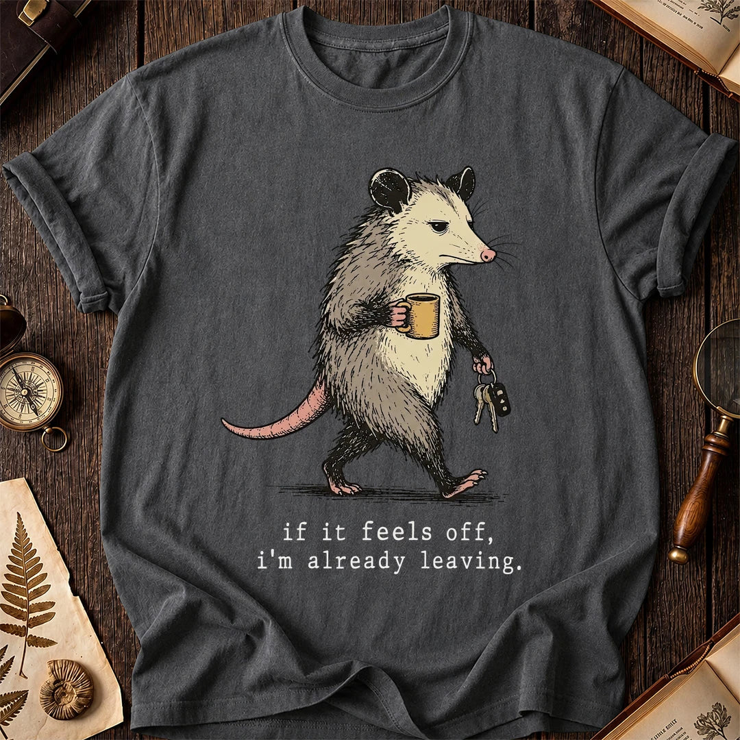Feels Off Possum T-Shirt product image 6
