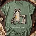 Forgot Cup Raccoon T-Shirt