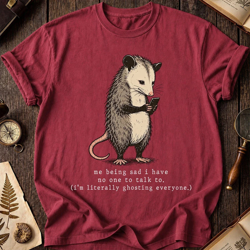 Ghost Mode Possum T-Shirt product image 5
