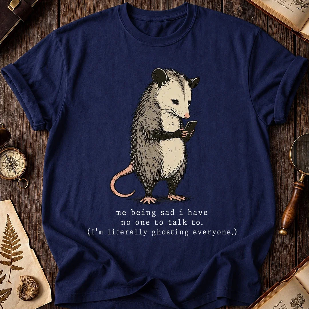Ghost Mode Possum T-Shirt product image 7